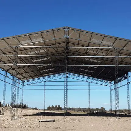 Construcción de Tinglados