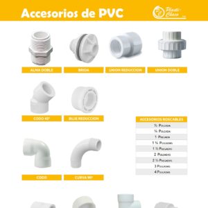Accesorios de PVC